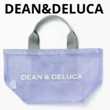 DEAN & DELUCA 한정판 메쉬 토트백 라일락 S 사이즈