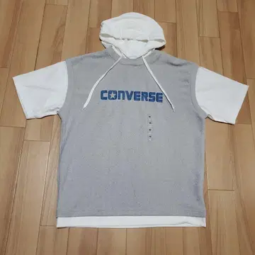 CONVERSE 페이크 레이어드 후디