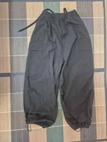 FREAK'S STORE 블랙 카고 팬츠 S