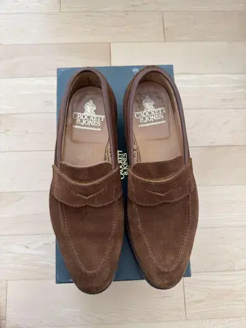 CROCKETT&JONES 로퍼 스웨이드