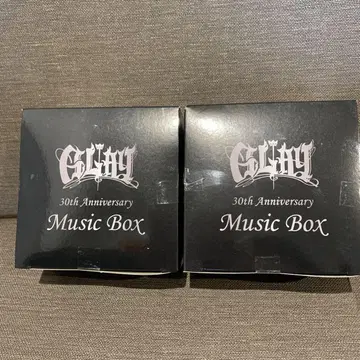 GLAY GiGO 한정판 Music BOX SOUL LOVE 글로리어스