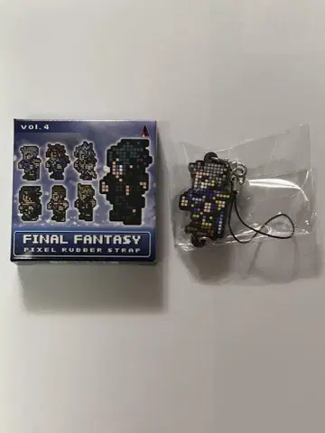FF4 엣지 파이널 판타지 도트 러버 스트랩