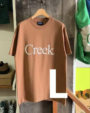 creek angler's device 티셔츠 브라운 L