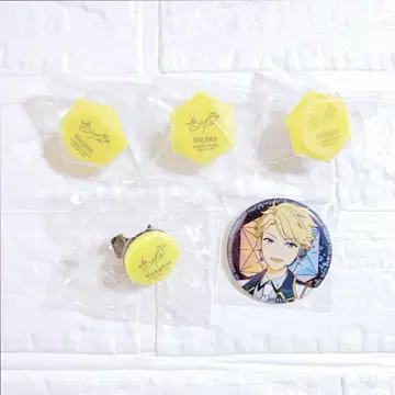 앙스타 스타라이 반지 라이트 캔뱃지 나루카미 아라시 Knights