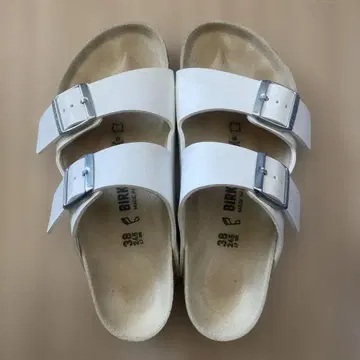 BIRKENSTOCK Arizona 화이트 24.5cm (38)