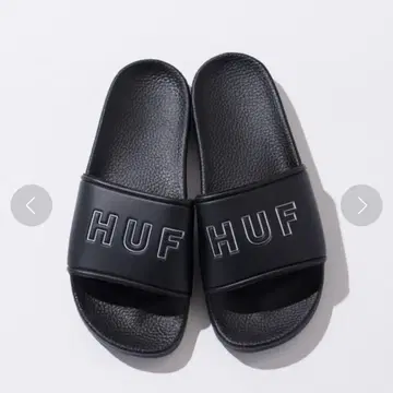 HUF OG SLIDE 블랙 샌들 25cm