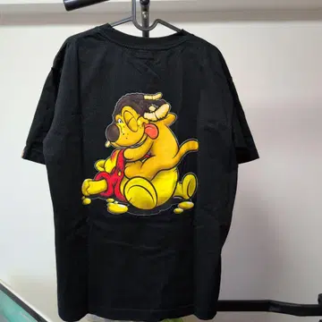 NASTY DOG 푸우 티셔츠 L 사이즈 블랙