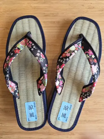 꽃무늬 조리 L 사이즈