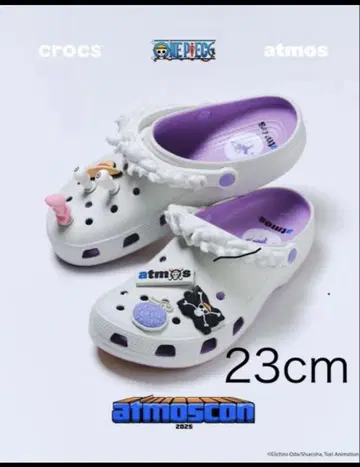 원피스 GEAR 5 x atmos x Crocs 23cm