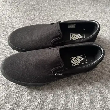 VANS 블랙 슬립온