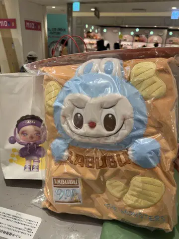 LABUBU 봉제 인형 쿠션