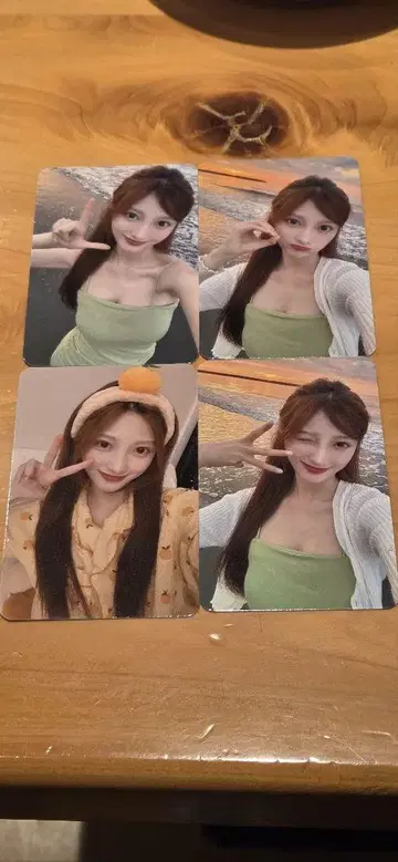 ILY:1 로나 트레이딩 카드 4장 컴플리트 세트