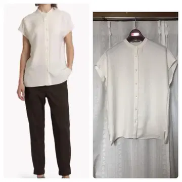 띠어리 럭스 theory luxe MARVINE KARRA 셔츠