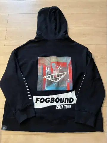 요네즈켄시 FOGBOUND BOOT 후드티 BLACK M 사이즈