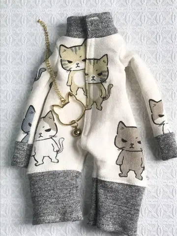 브라이스 Blythe 리카짱 아웃핏 고양이 작업복 올인원