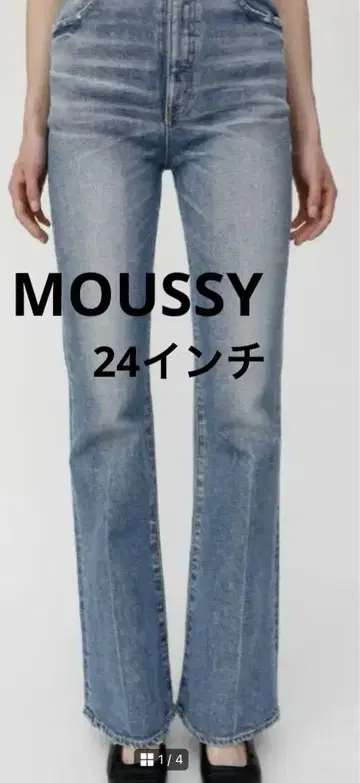 MOUSSY mvs 플레어 데님 24