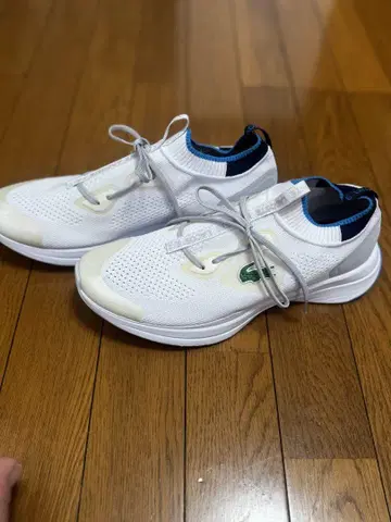 Lacoste 메쉬 신발 화이트