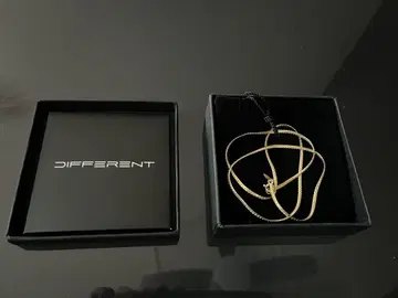 DIFFERENT 골드 목걸이 53cm