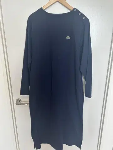 라코스테 빔즈 보이 콜라보 보트넥 드레스 원피스