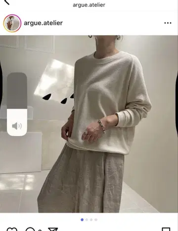 ARGUE 긴팔 티셔츠