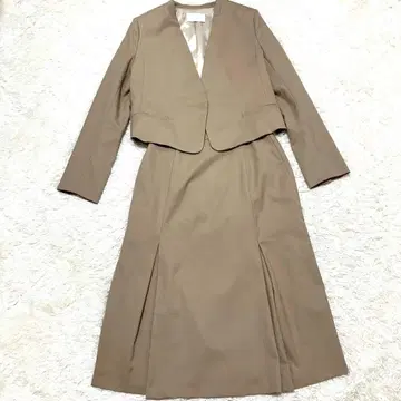 새상품급! 셀포드! 노카라 스커트 정장 세트 셋업