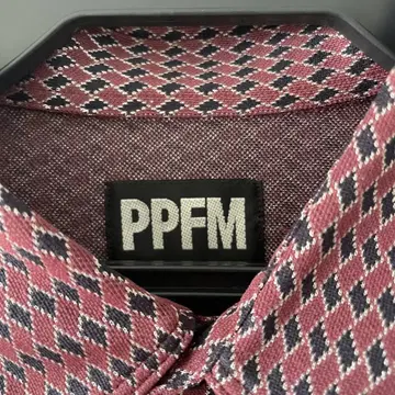 PPFM 반팔 셔츠 빨검 다이아몬드