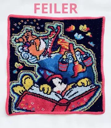 FEILER 페이러 판타지아 미키 마우스 한정 상품 타월 손수건