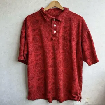 TOKYOHEMPCONNECTION HEMP 페이즐리 TEE POLO