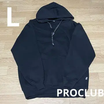 PROCLUB 후드티 블랙 L 사이즈 후디