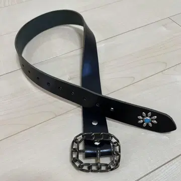 네온 가죽 의류 체인 버클 라로카 40s