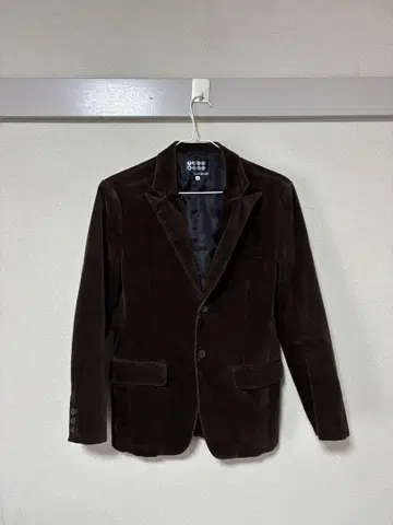 TAKEO KIKUCHI 코듀로이 테일러드 자켓 다크 브라운