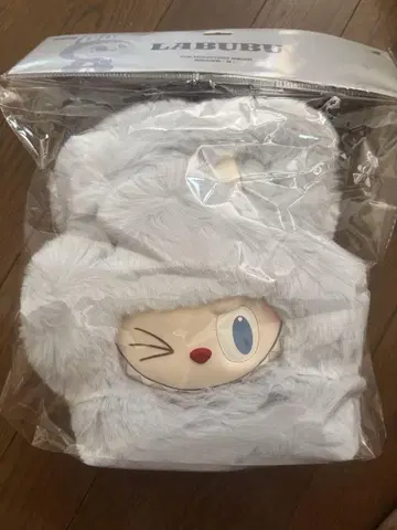 POPMART THE MONSTERS 플러시 플라워 백 블루