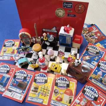 리멘트 스누피 미니어처 SNOOPY AMERICAN ZAKKA!