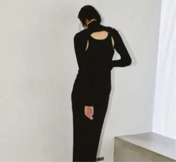 TODAYFUL 백 레이어드 리브 원피스
