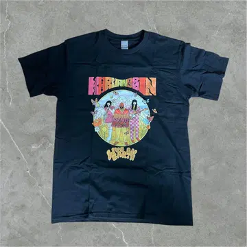 Khruangbin 티셔츠 L 새상품 쿠루앙빈 블랙 블랙
