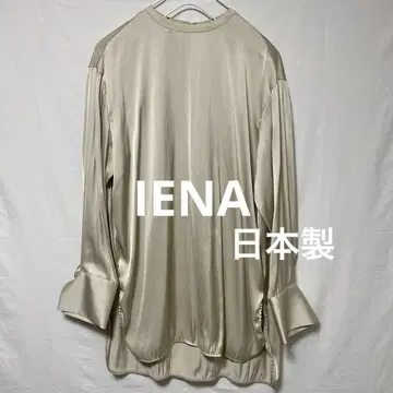 일본제 IENA / 이에나 이지 새틴 블라우스