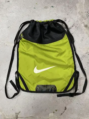 00s NIKE 나이키 냅색 y2k 옐로우 그린 형광 백팩 에코백