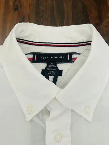 Tommy Hilfiger 화이트 드레스 셔츠 M