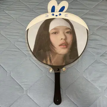NJZ NEWJEANS 공식 굿즈 하니 부채 커버 세트