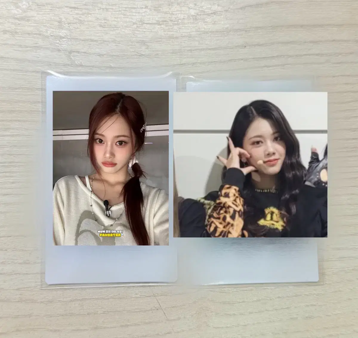 Class:y Won Jimin sign polaroid pola wts