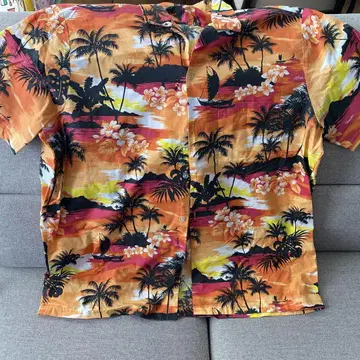 Jade Fashions 하와이안 알로하 셔츠 2XL