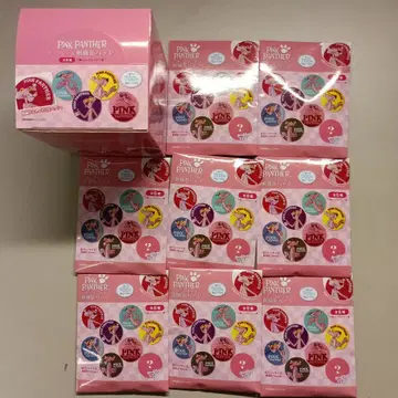 PINK PANTHER 자수 캔 시크릿 캔뱃지 1BOX