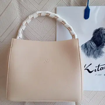 미사용 새상품 키타무라 KITAMURA 2WAY 백 베이지