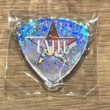 B'z UNITE02 피크 배지 실버 가챠 굿즈
