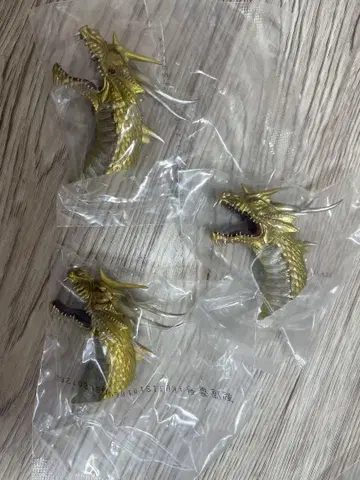 제일복권 고질라 대괴수 열전 G G상 기도라 3개 세트