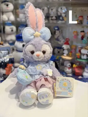 상하이 디즈니 내추럴 컬러 스텔라 루 ss 봉제 인형