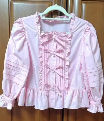 Candy Stripper ANGELIC RIBBON 블라우스