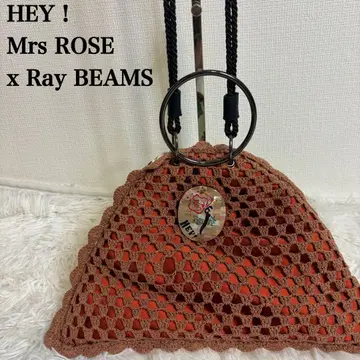 HEY ! Mrs ROSE x Ray BEAMS 별주 크로셰 백