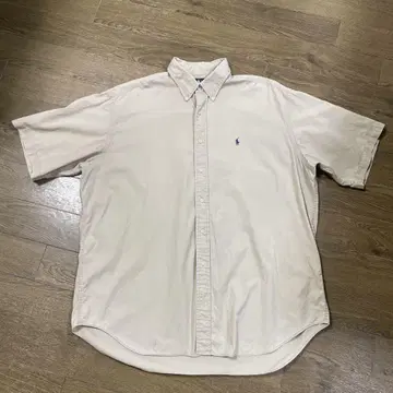 Ralph Lauren Blake 반팔 셔츠 베이지 XL