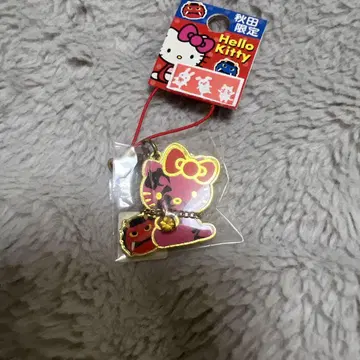 아키타 한정판 헬로키티 스트랩